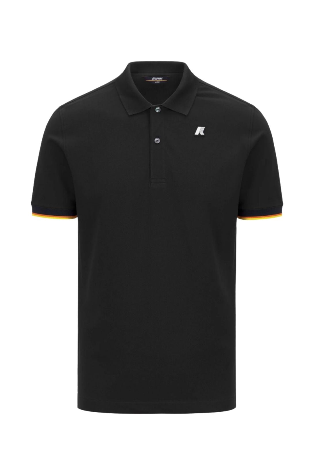 K-WAY - Men's slim Vincent Pique polo shirt - Size XXL-21