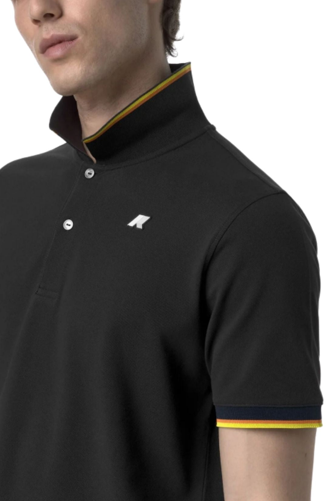 K-WAY - Men's slim Vincent Pique polo shirt - Size XXL-24