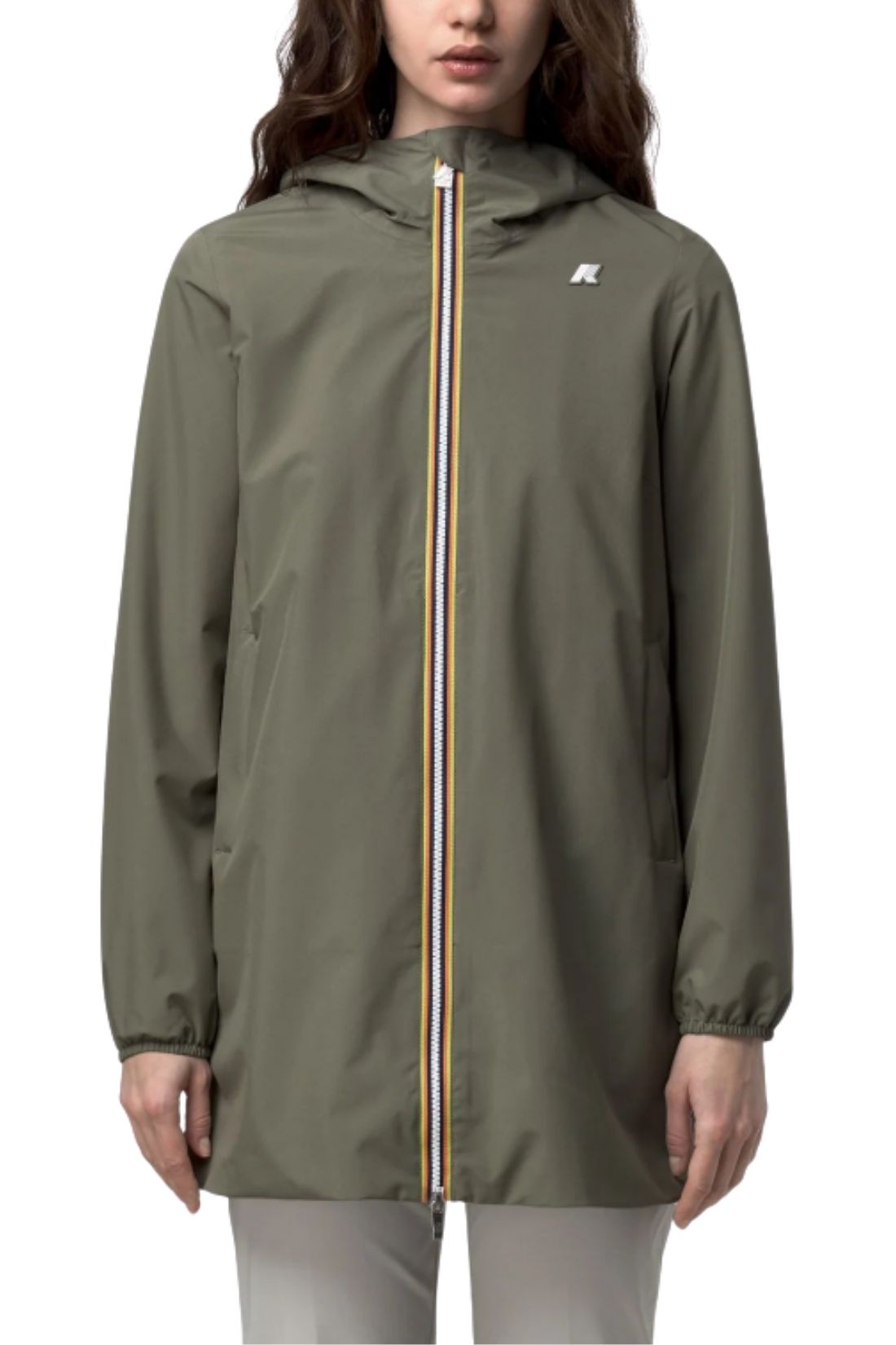 K-WAY - Women's Sophie Stretch Poly Jersey jacket - Size XL-5