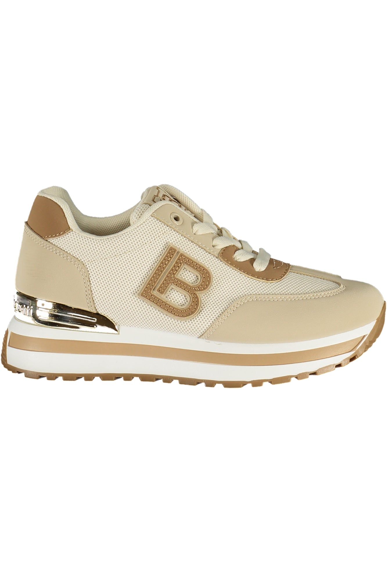LAURA BIAGIOTTI WOMEN'S BEIGE SPORTS SHOES-0