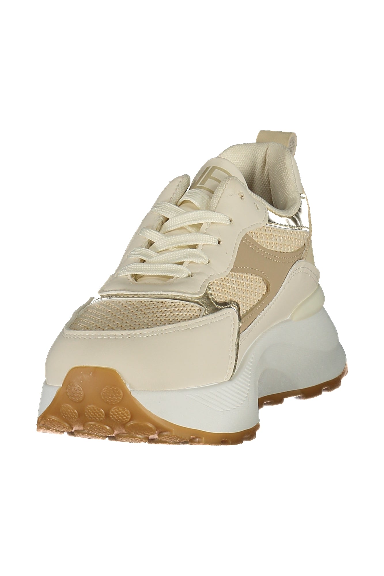LAURA BIAGIOTTI WOMEN'S BEIGE SPORTS SHOES-2