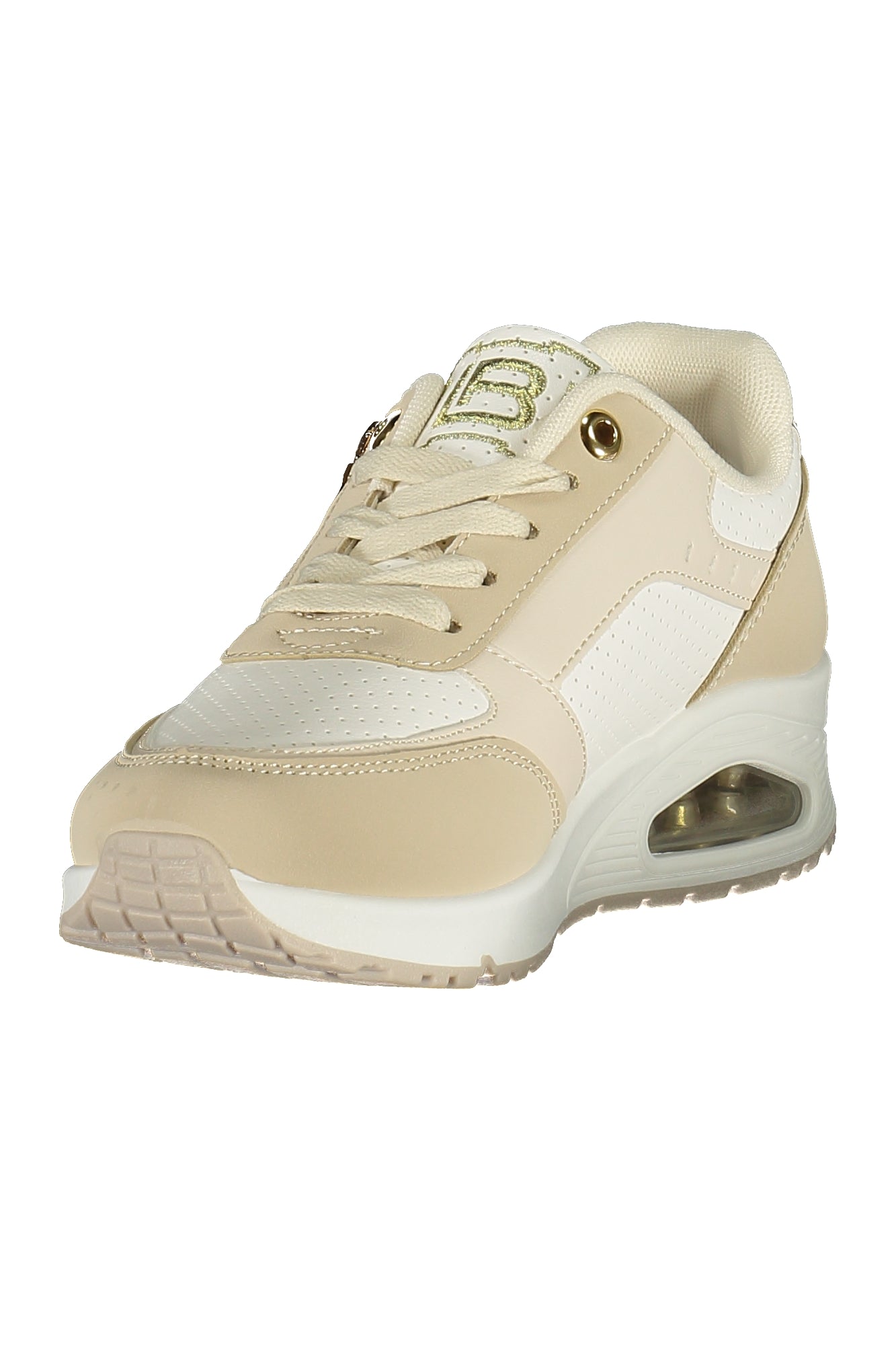 LAURA BIAGIOTTI WOMEN'S BEIGE SPORTS SHOES-2