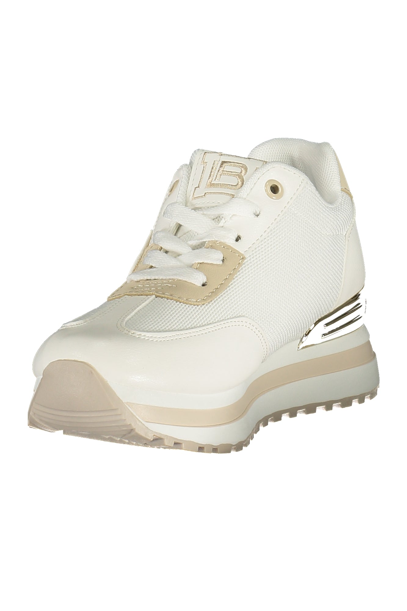 LAURA BIAGIOTTI WOMEN'S WHITE SPORTS SHOES-2