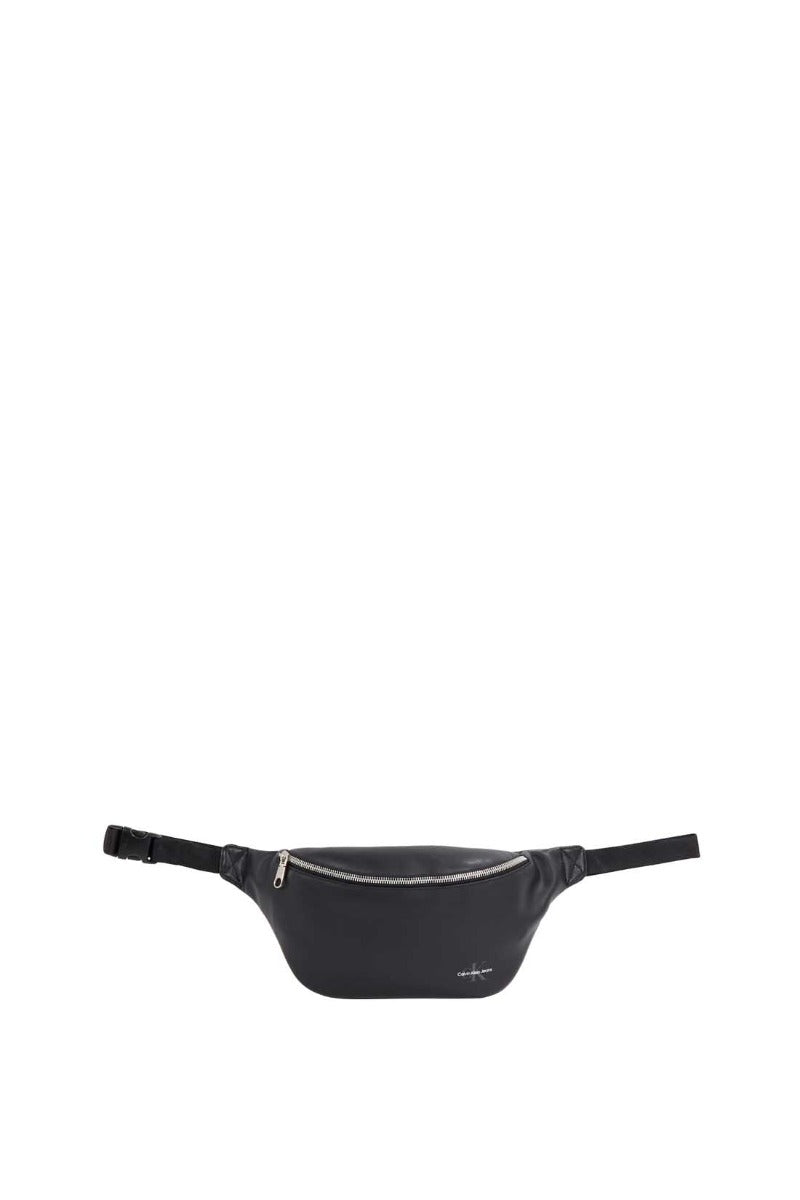 CALVIN KLEIN JEANS - Men's faux-leather bum bag with logo-0