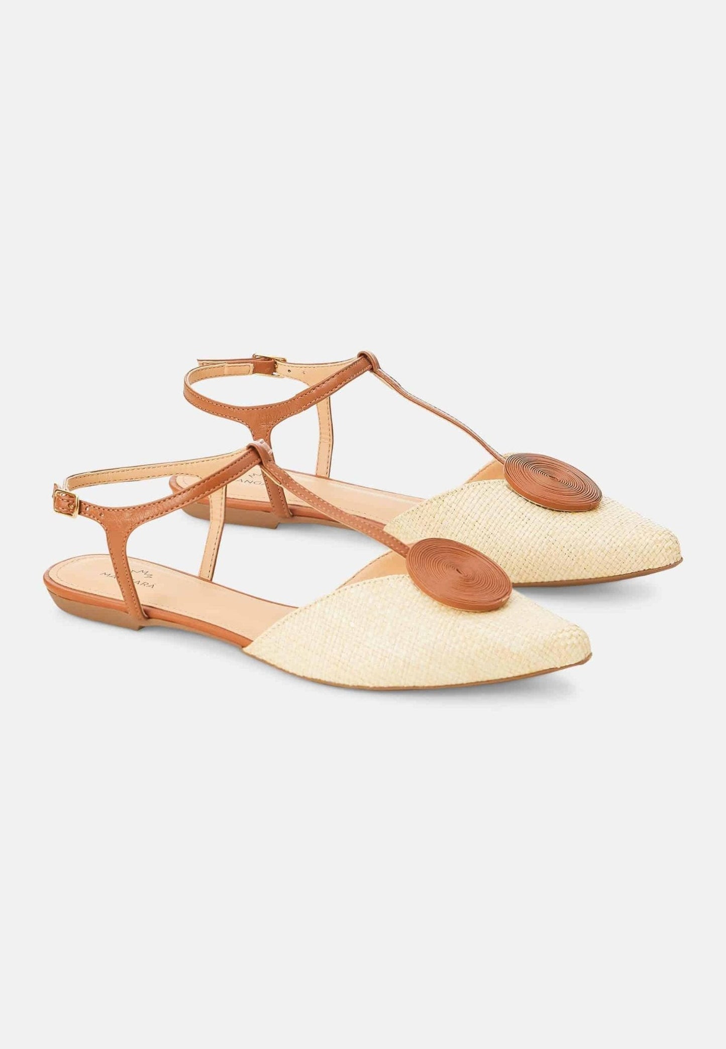 Mangará Atelier sandaler til kvinder – raffia og tekstil