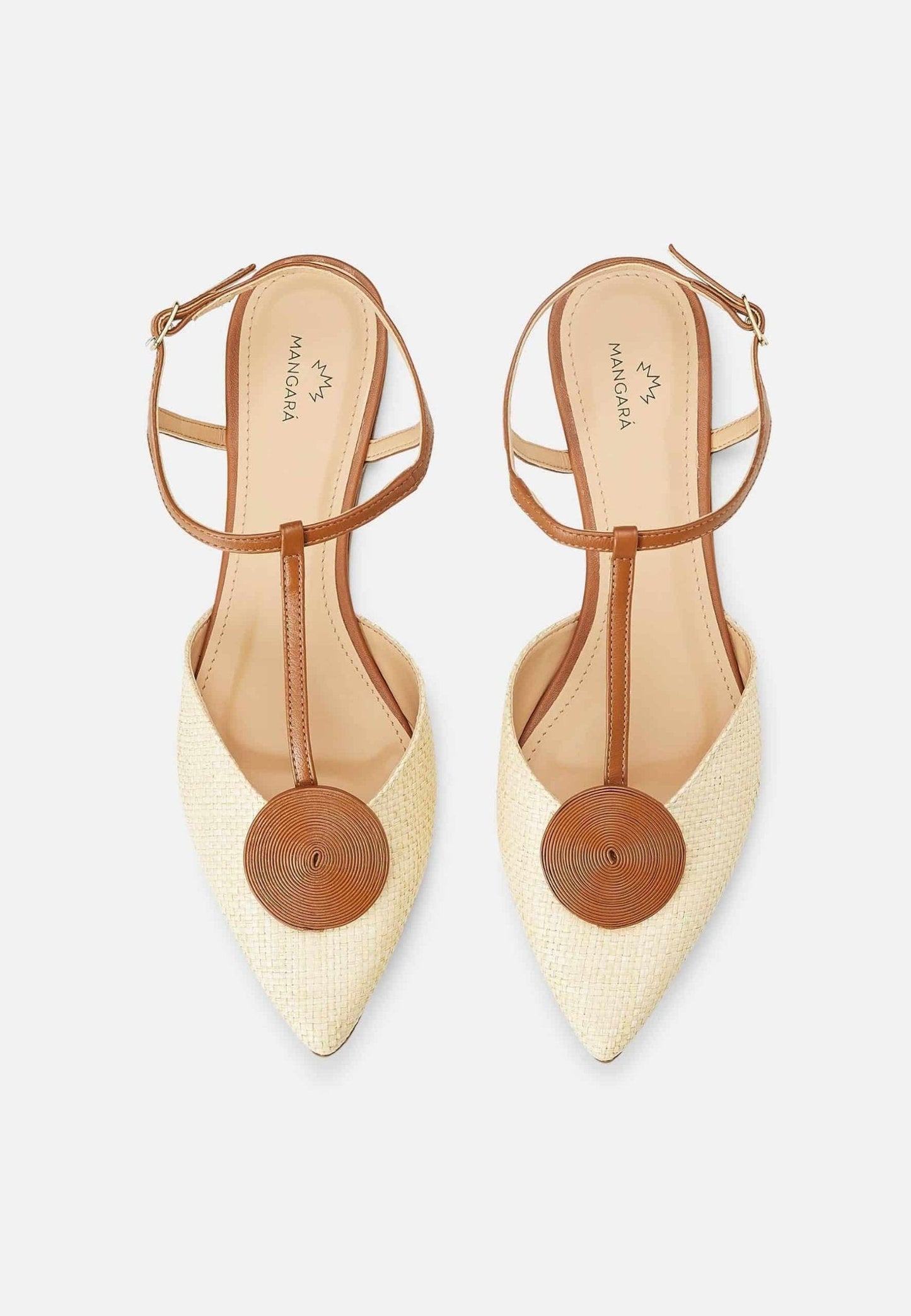Mangará Atelier sandaler til kvinder – raffia og tekstil