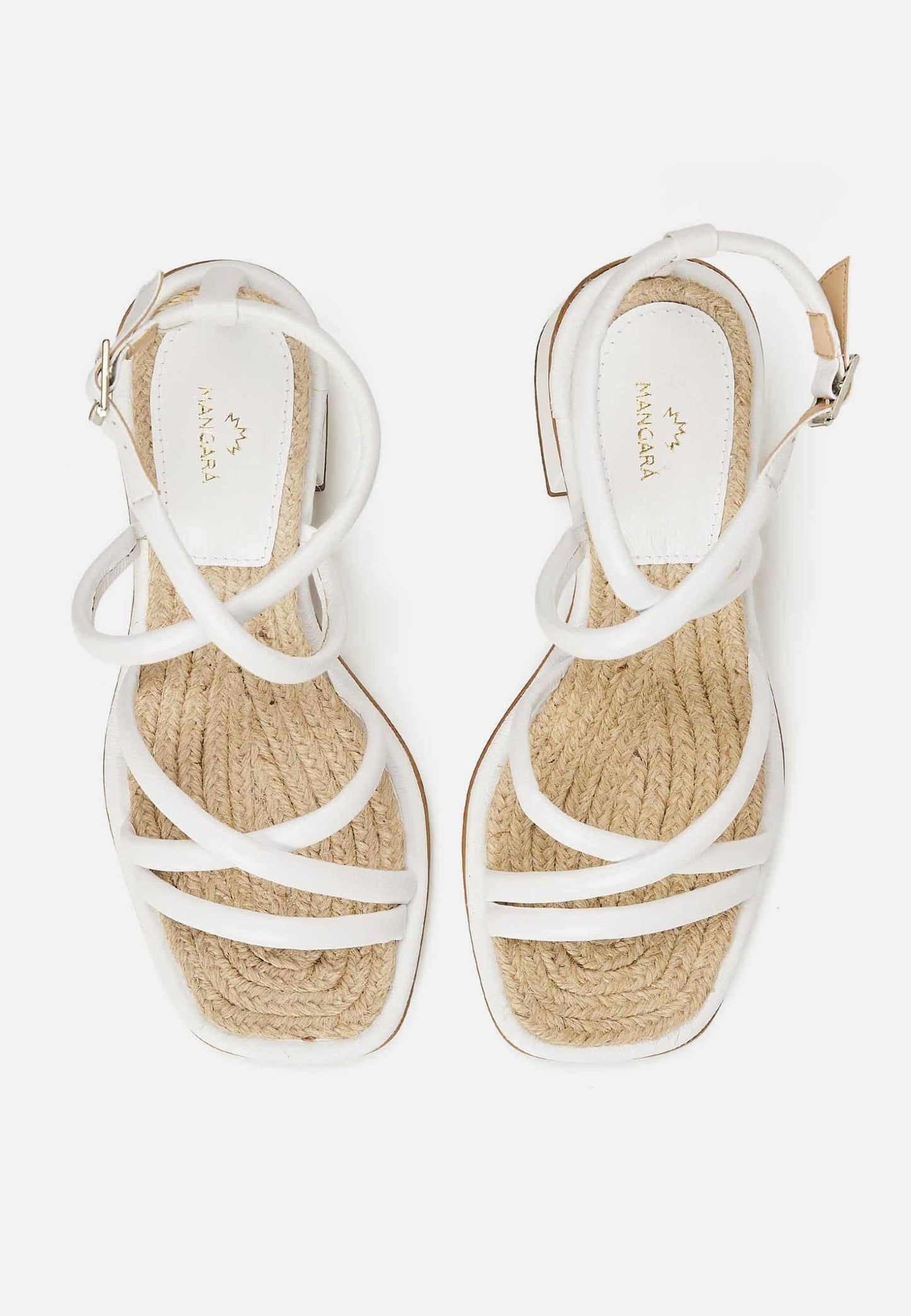 Mangará Atelier sandaler til kvinder – med 7 cm kilehæl