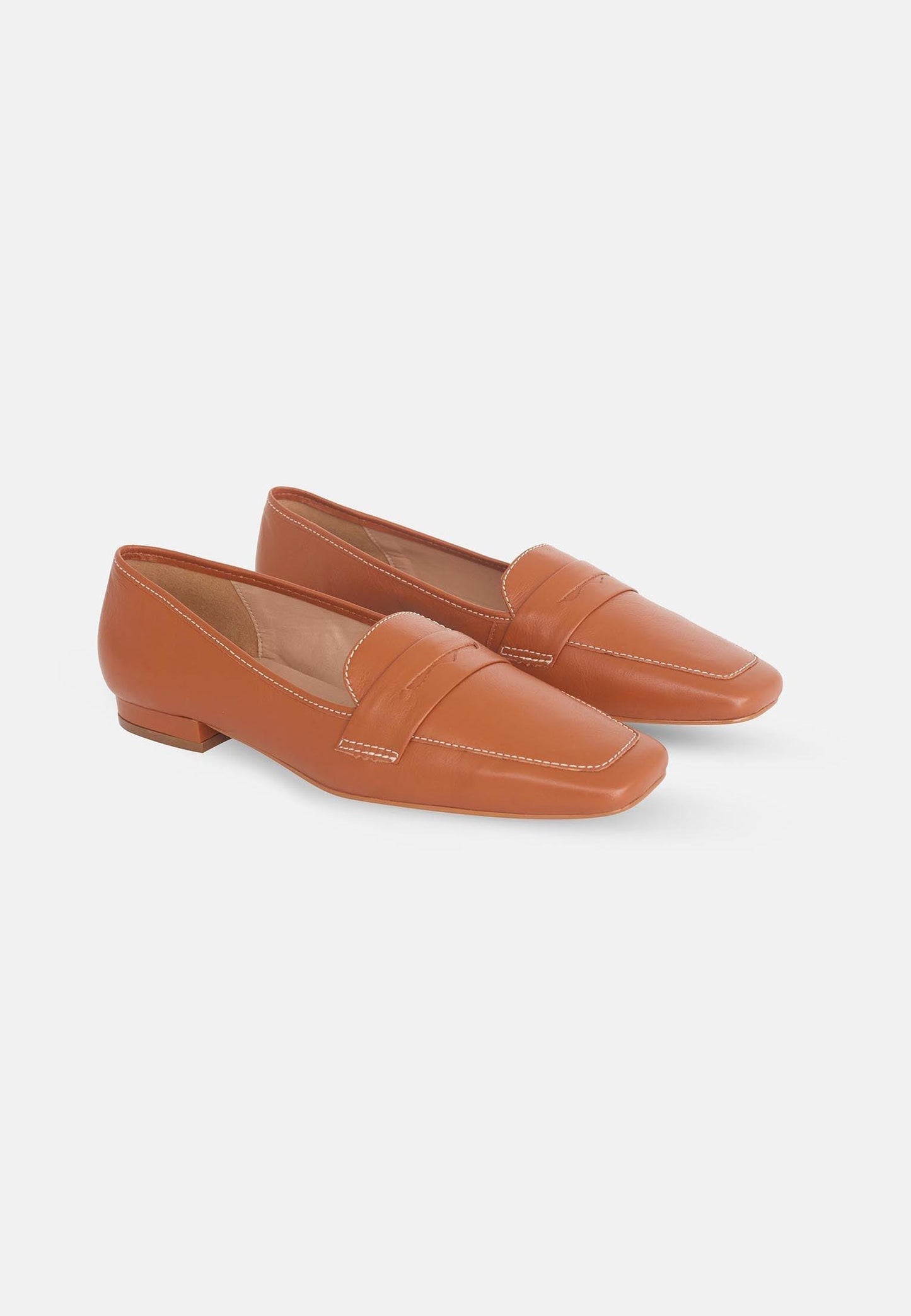Mangará Atelier loafers til kvinder – flade med firkantet snude
