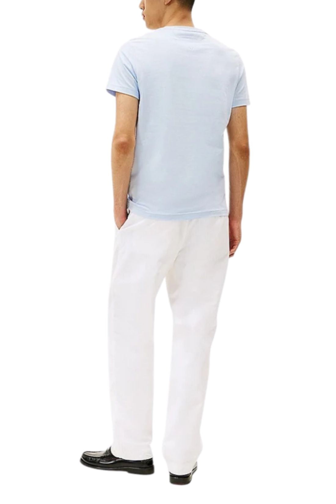 TOMMY HILFIGER - Men's regular logo T-shirt  - Size XL-2