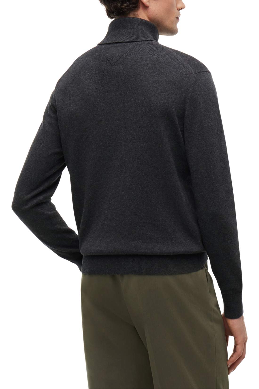 TOMMY HILFIGER - Men's turtleneck sweater in cashmere blend  - Size XXL