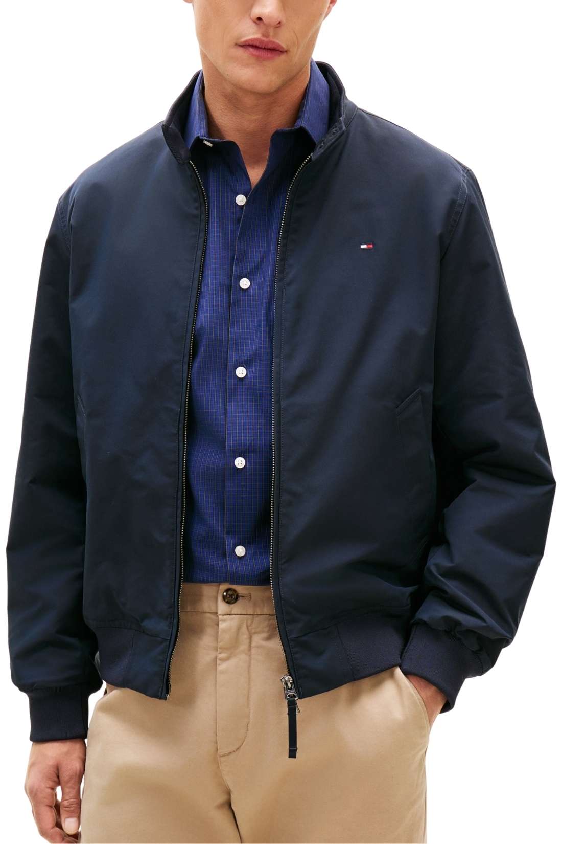 TOMMY HILFIGER - Men's relaxed jacket with logo-0