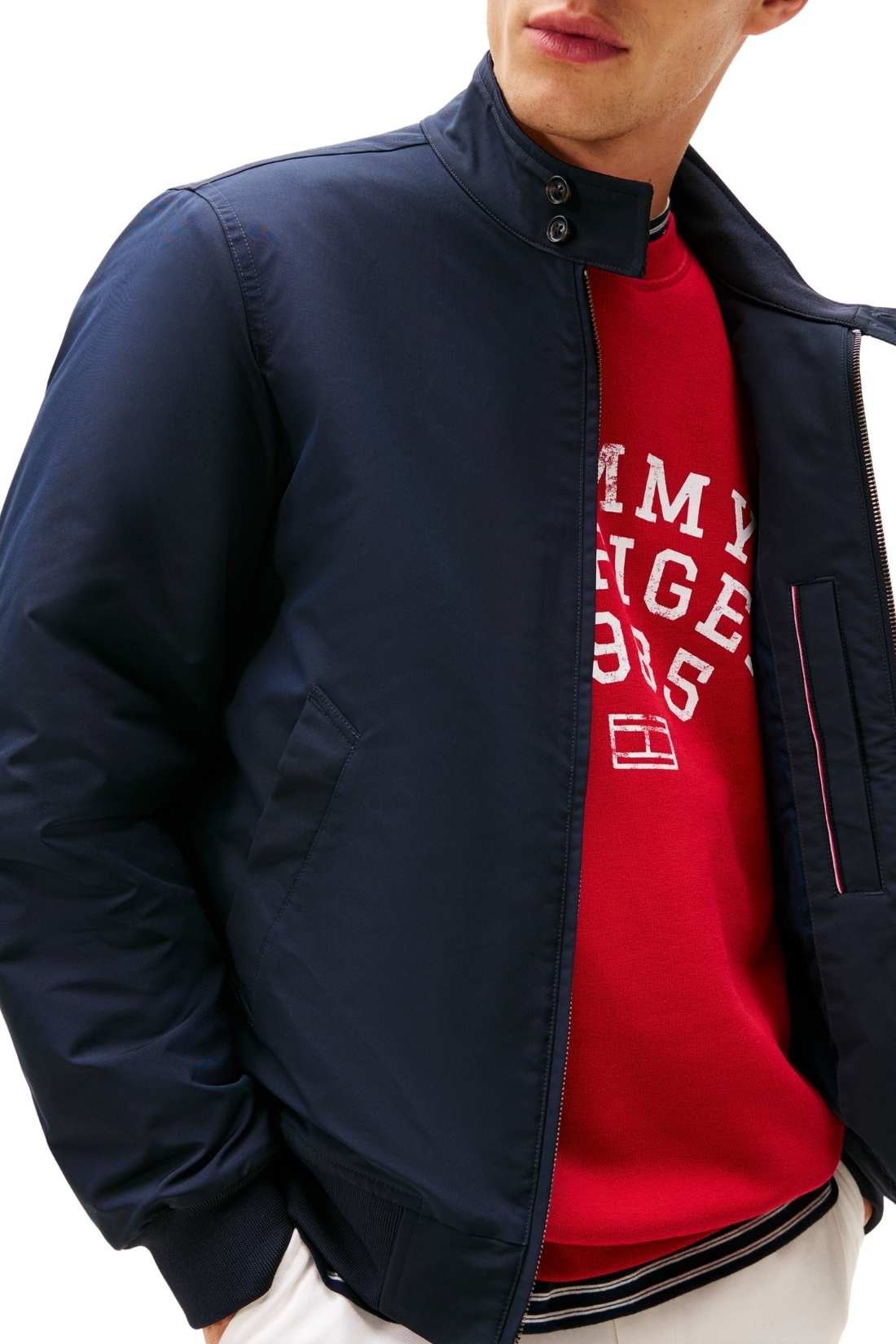 TOMMY HILFIGER - Men's relaxed jacket with logo-4