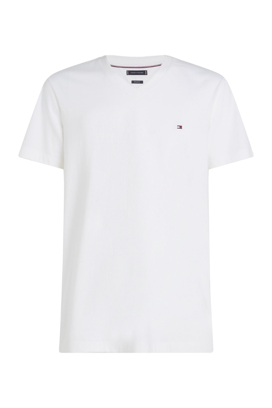 TOMMY HILFIGER - Men's T-shirt with v-neck - Size XL-8