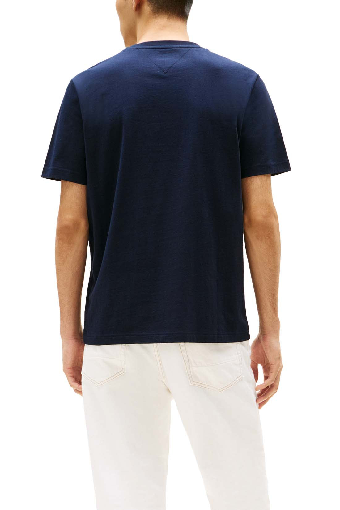 TOMMY HILFIGER - Men's logo T-shirt  - Size L-5