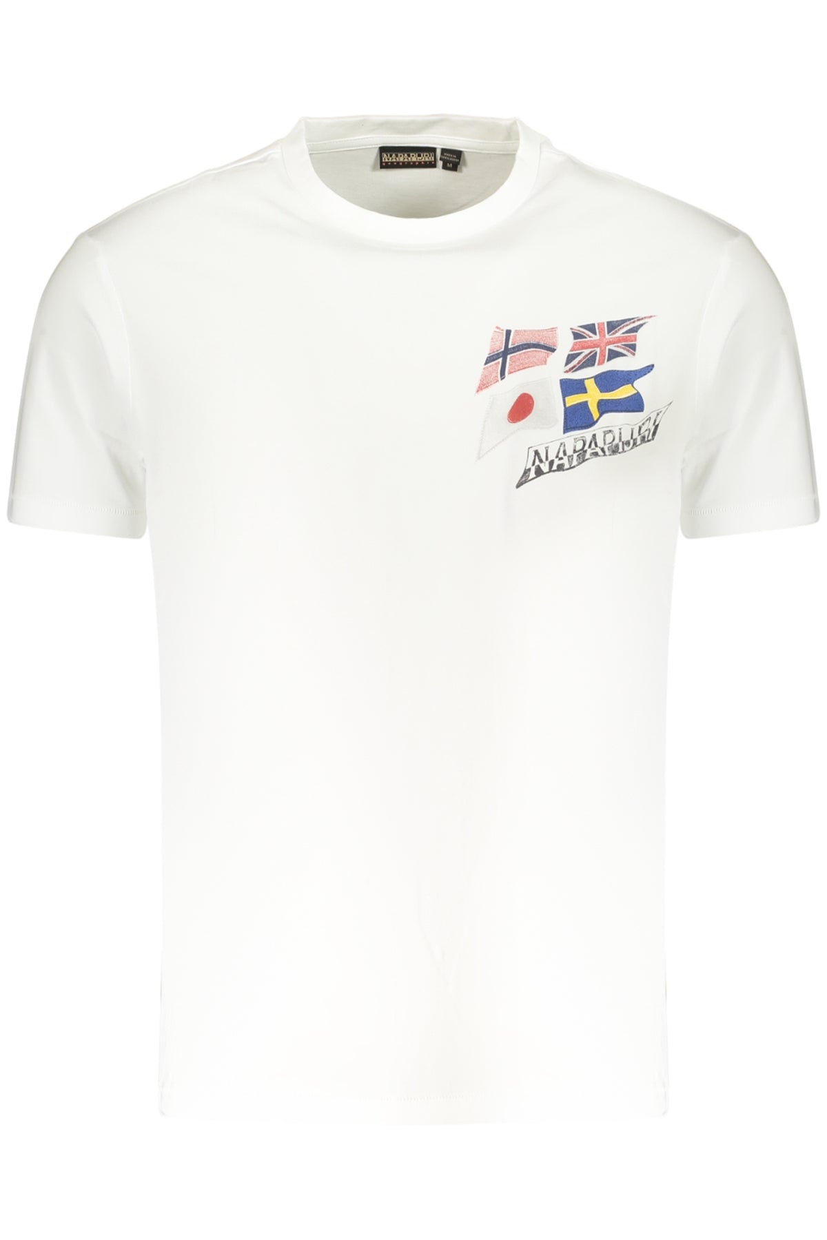 NAPAPIJRI MEN'S SHORT-SLEEVE T-SHIRT WHITE-0