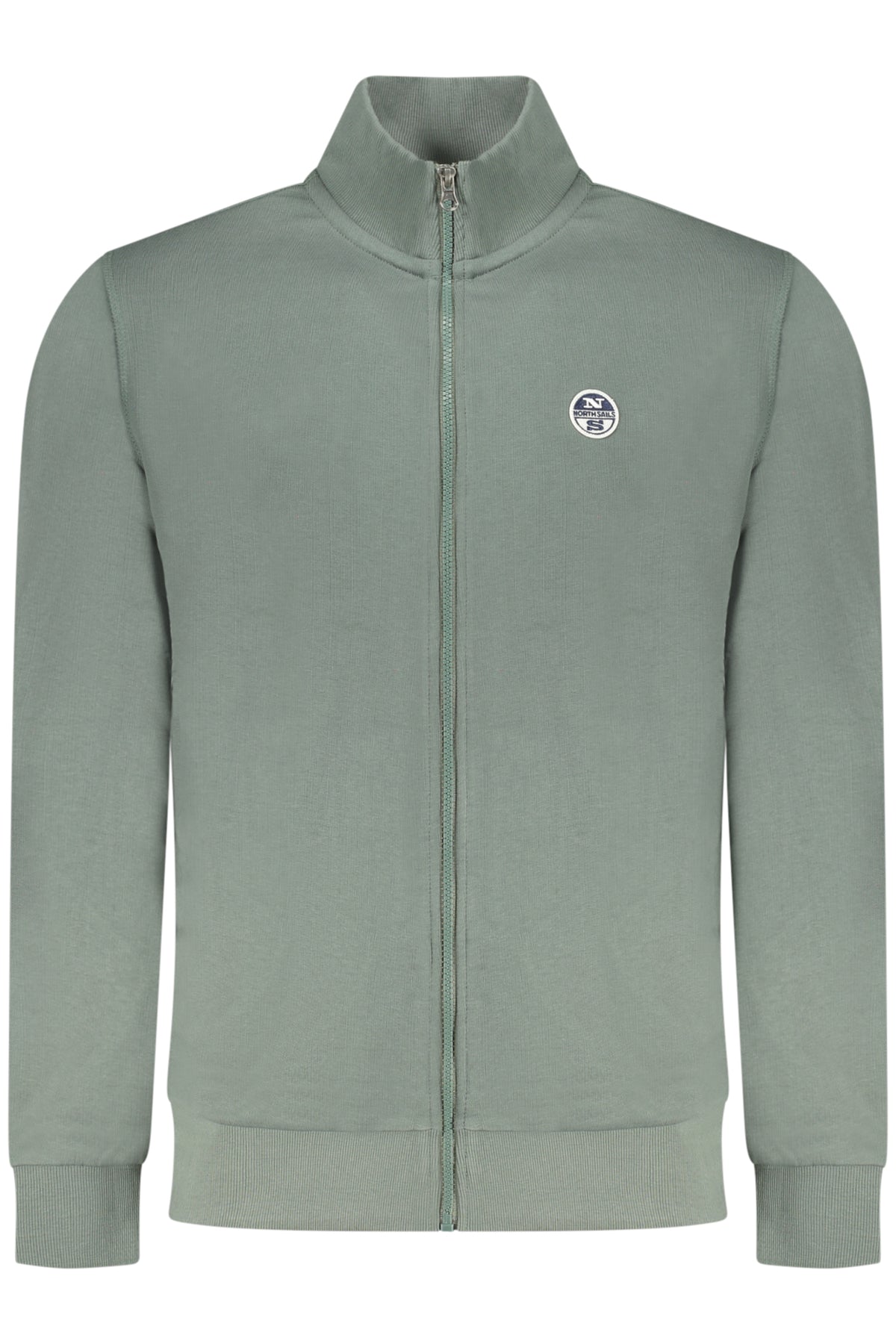 NORTH SAILS MEN'S GREEN ZIP-UP SWEATSHIRT-0