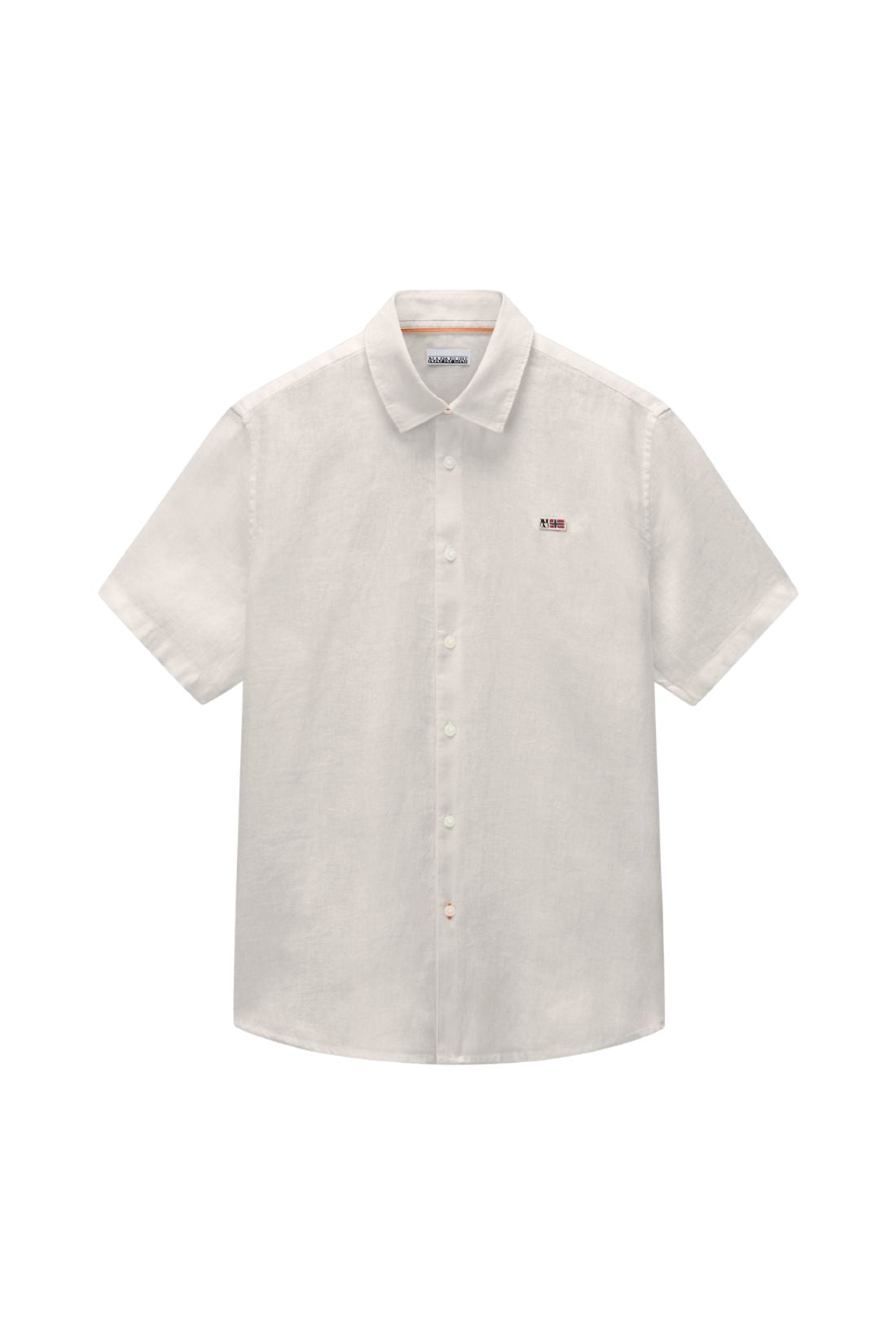NAPAPIJRI - Men's Gilbert Short-Sleeve Linen Shirt-7