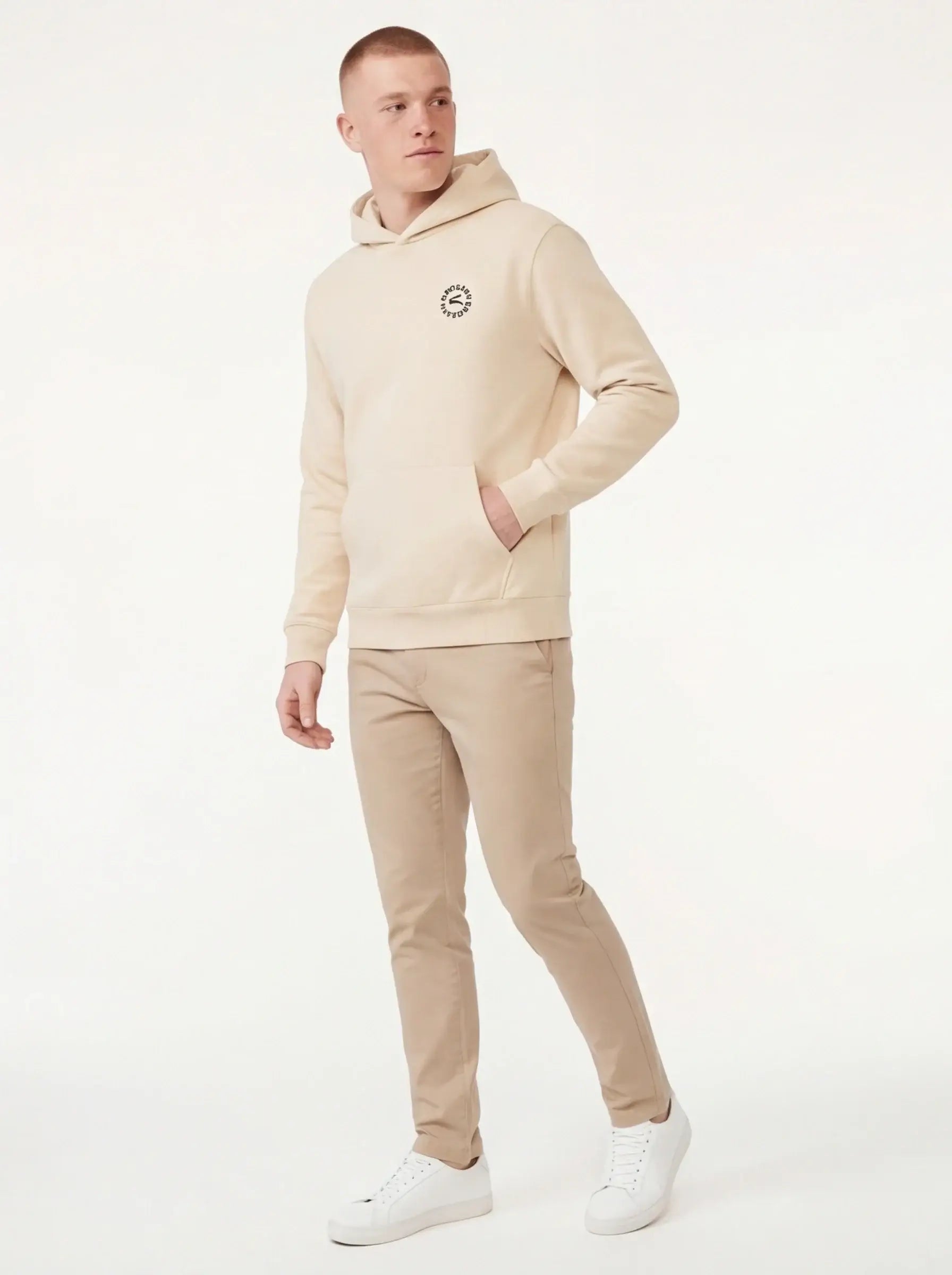 Brushed Relaxed Hoodie-1