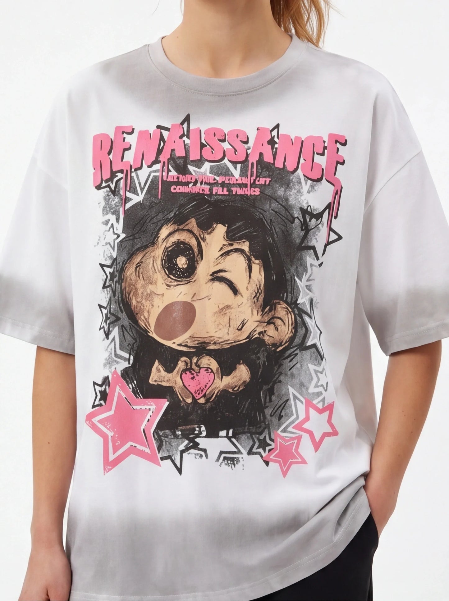 Fine Oversized Tee-2