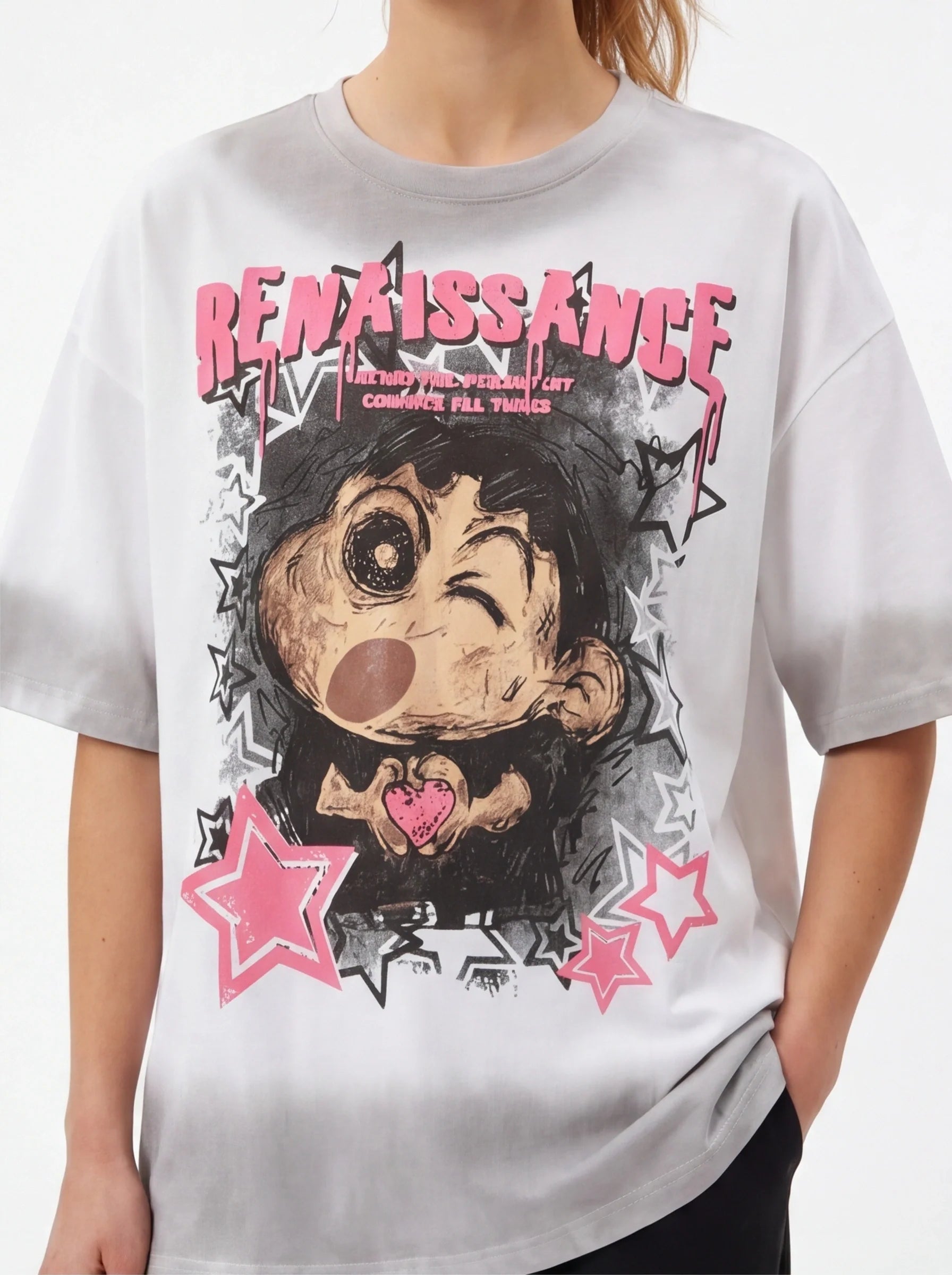 Fine Oversized Tee-2