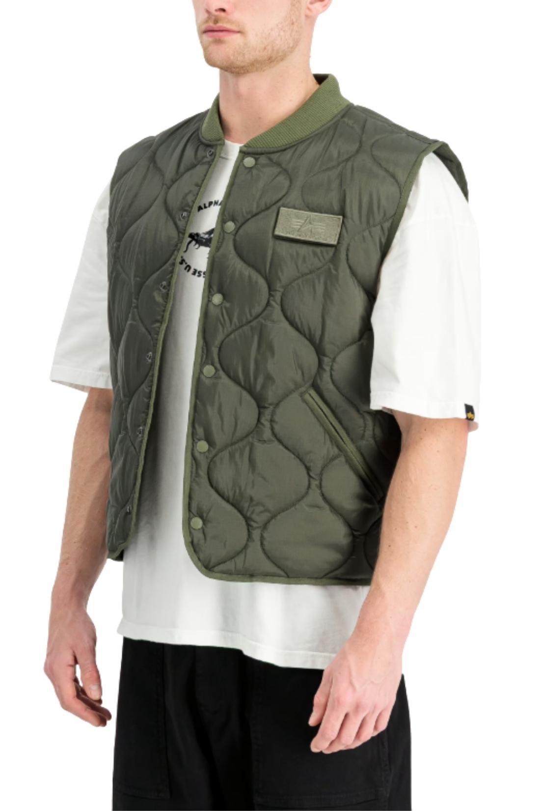 ALPHA INDUSTRIES - Men's Q-1 Vest sleeveless jacket-2