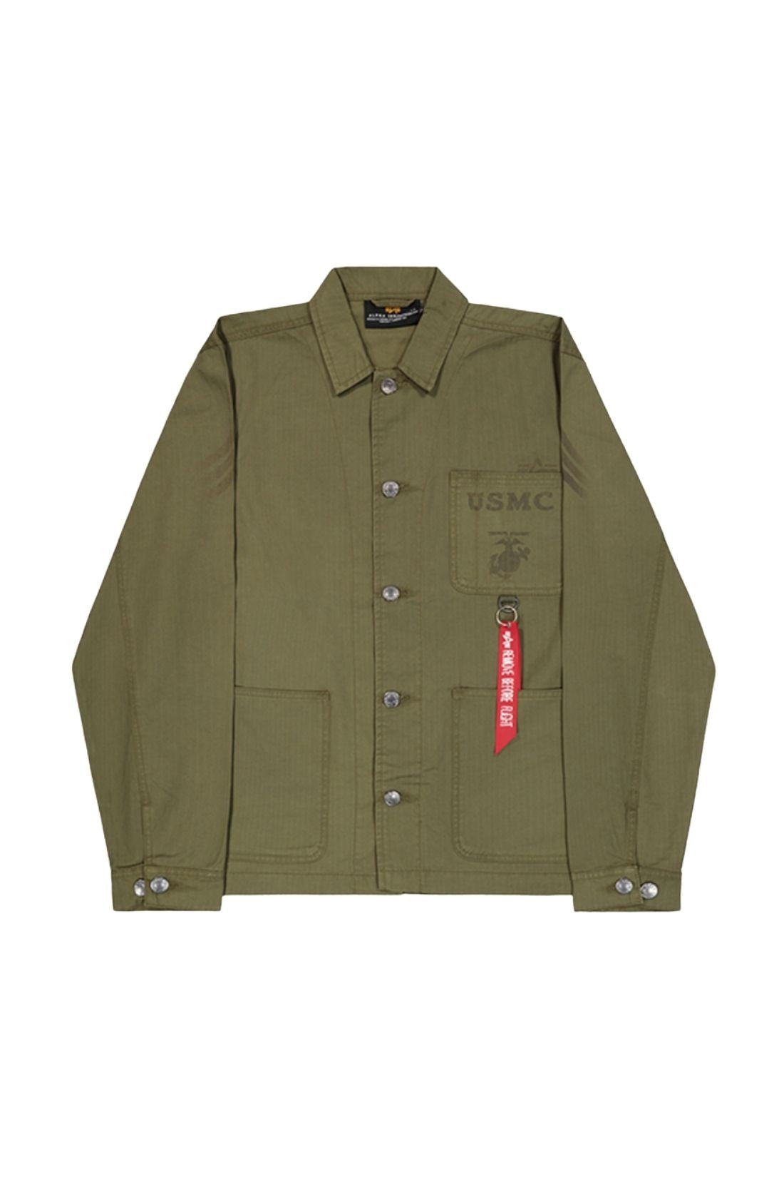 ALPHA INDUSTRIES - Men's P41 HBT Combat overshirt-1