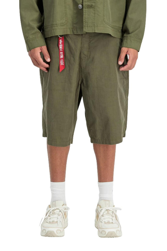 ALPHA INDUSTRIES - Men's P41 HBT Combat Bermuda shorts-0