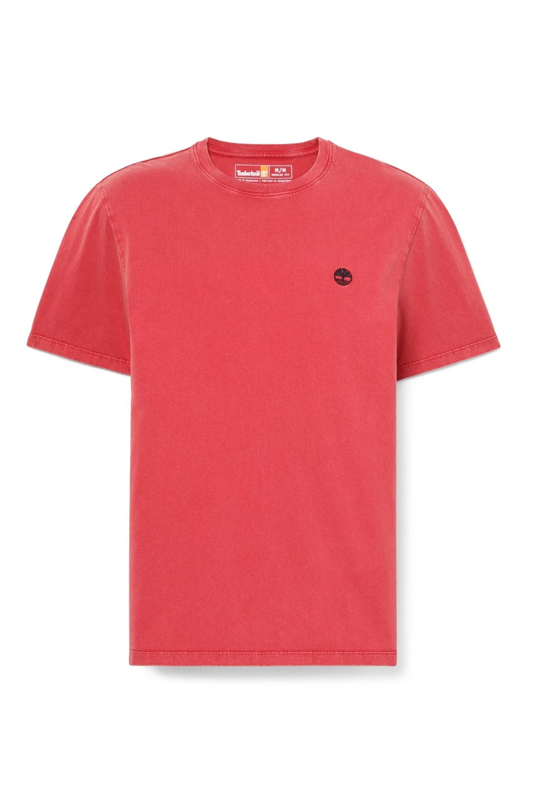 TIMBERLAND - Men's regular garment-dyed T-shirt  - Size 3XL-7