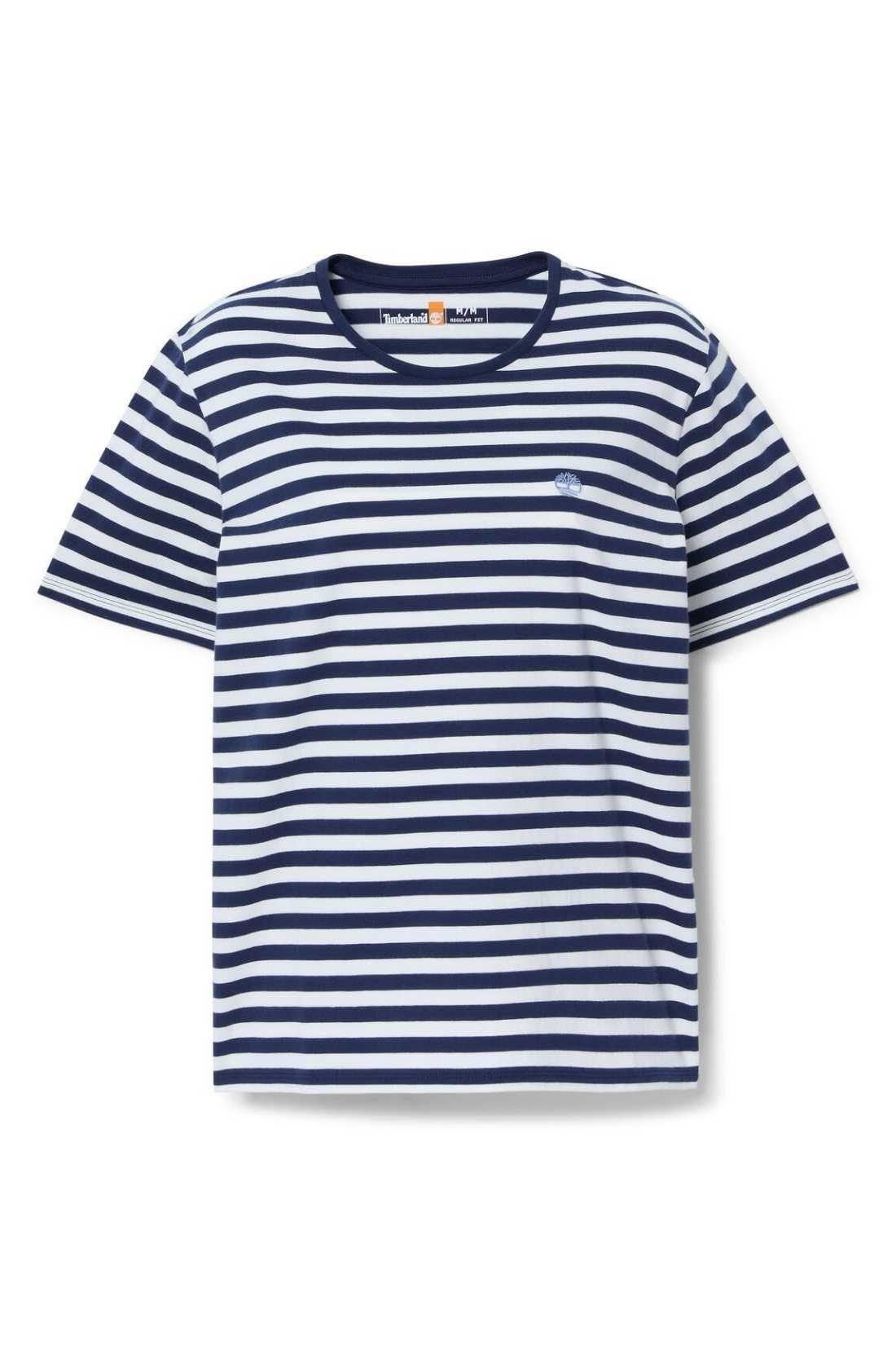 TIMBERLAND - Women's regular striped T-shirt - Size XL-4