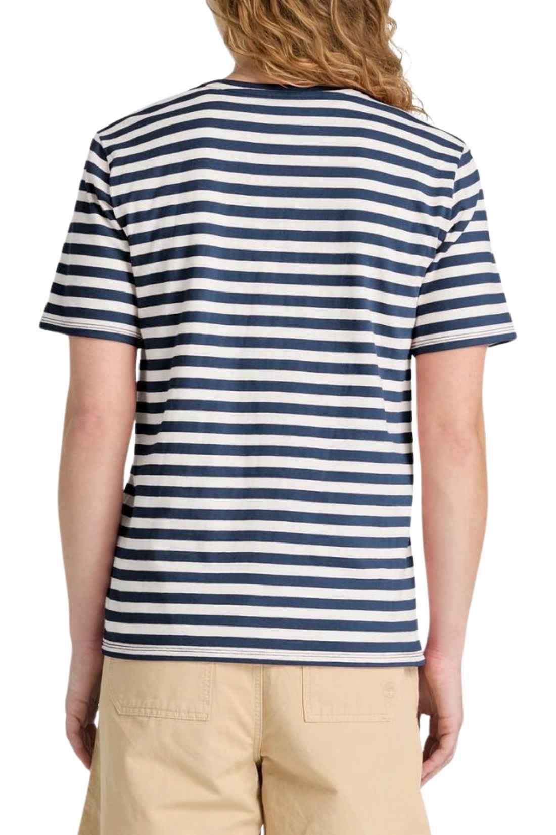 TIMBERLAND - Women's regular striped T-shirt - Size XL-5