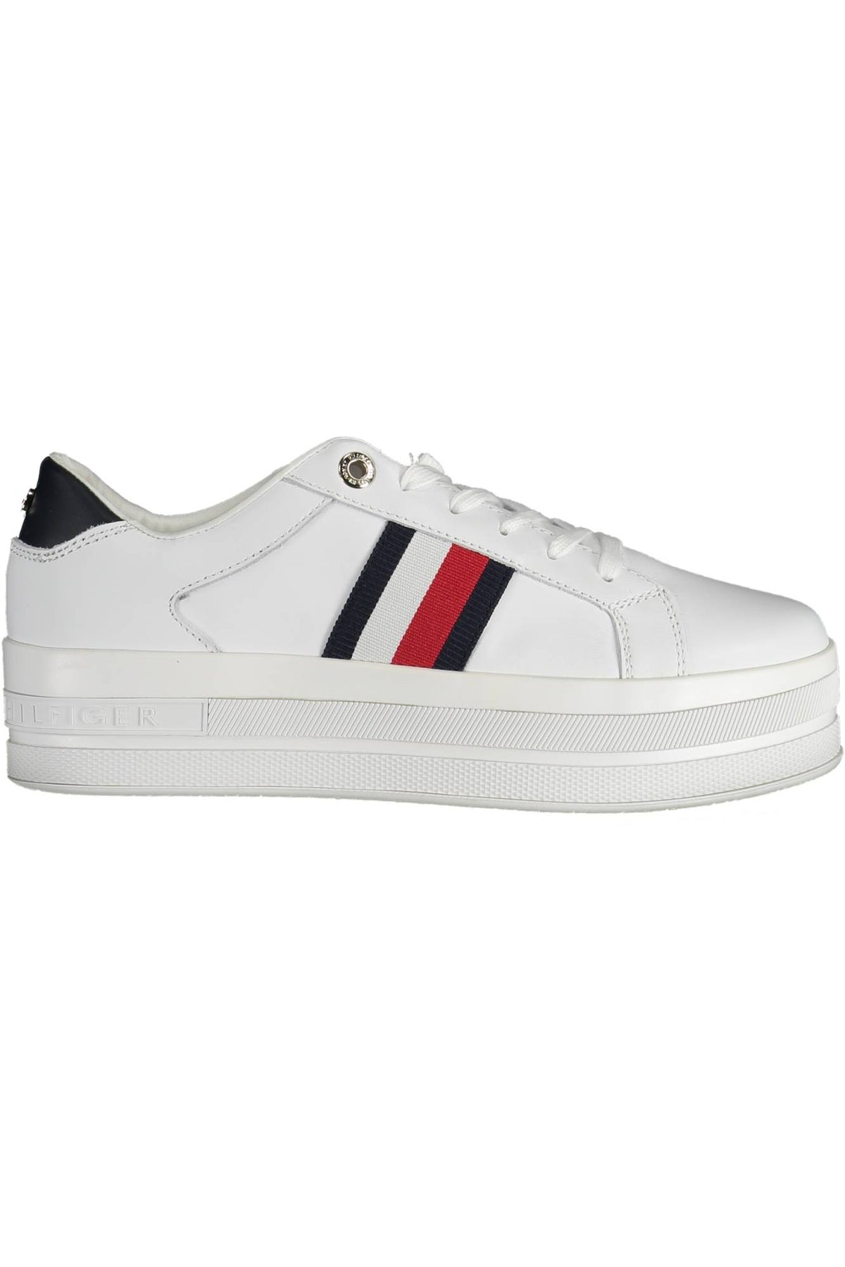 TOMMY HILFIGER WOMEN'S WHITE SPORTS SHOES-0