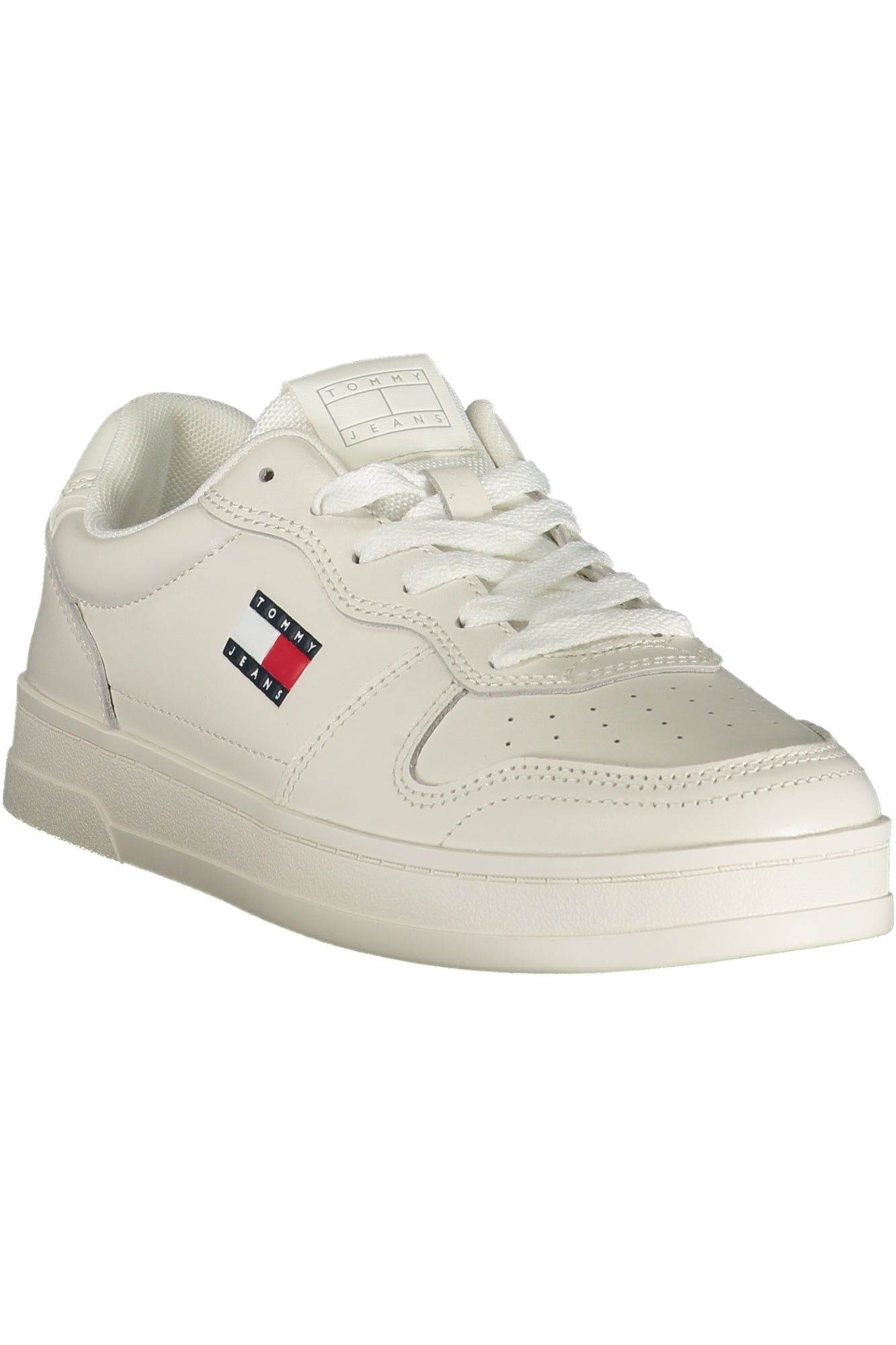 TOMMY HILFIGER WOMEN'S WHITE SPORTS SHOES-1