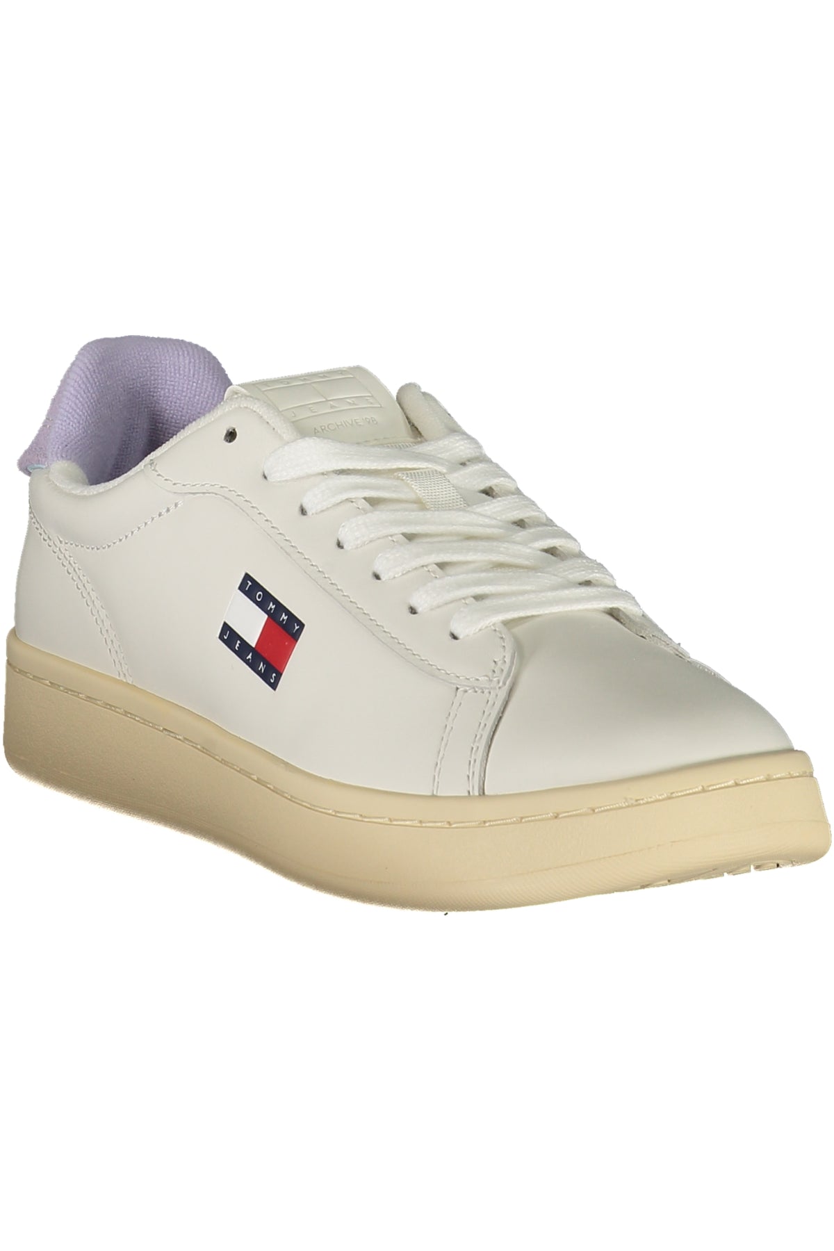 TOMMY HILFIGER WOMEN'S WHITE SPORTS SHOES-1