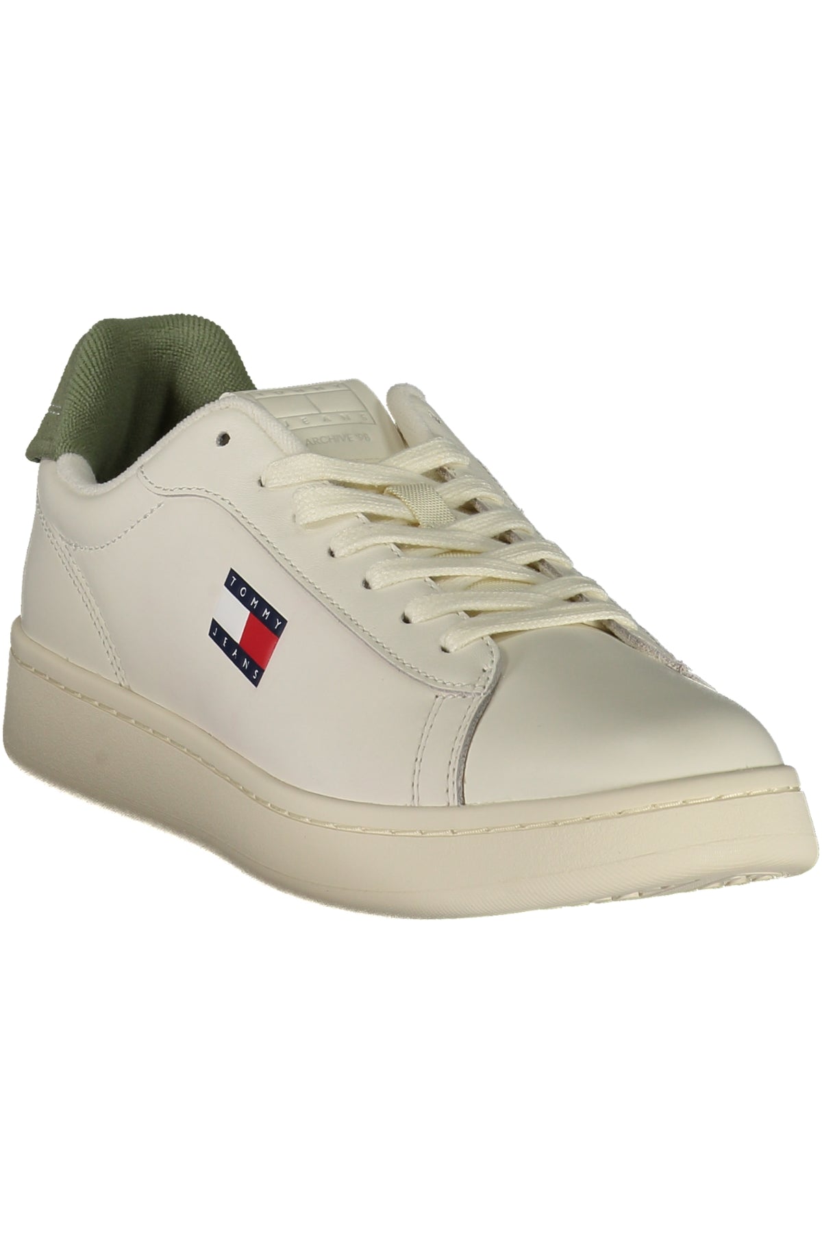 TOMMY HILFIGER MEN'S WHITE SPORTS SHOES-1