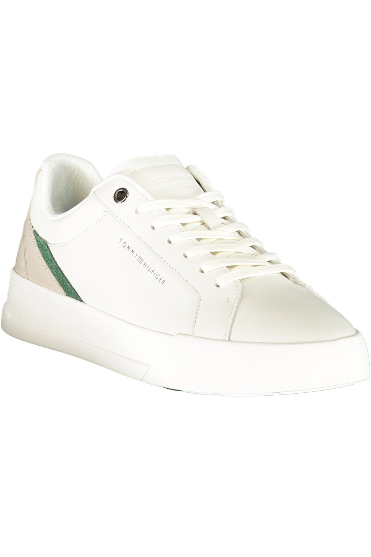 TOMMY HILFIGER MEN'S WHITE SPORTS SHOES-1