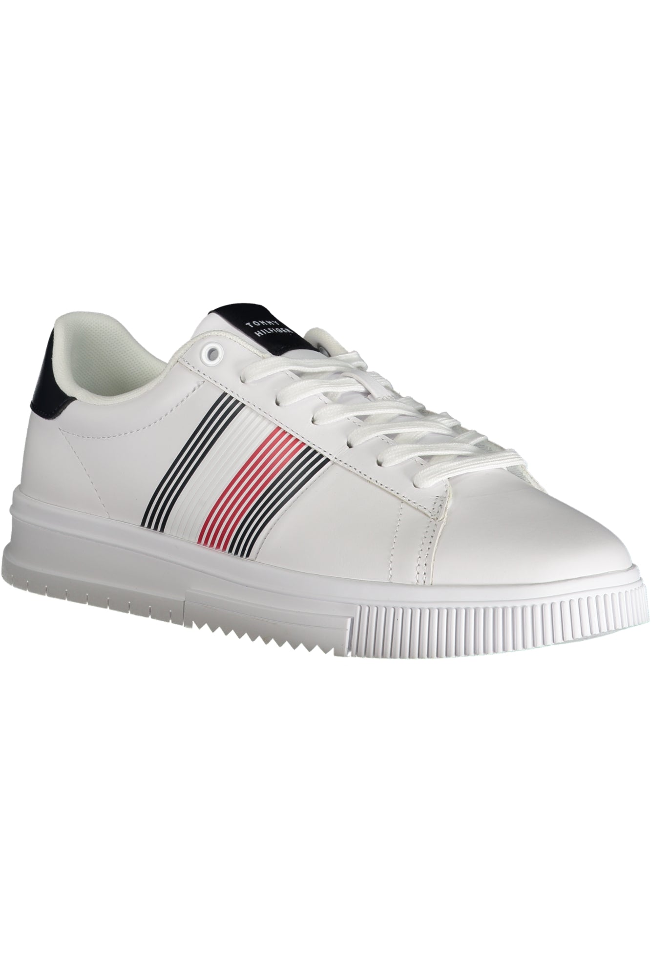 TOMMY HILFIGER MEN'S WHITE SPORTS SHOES-1