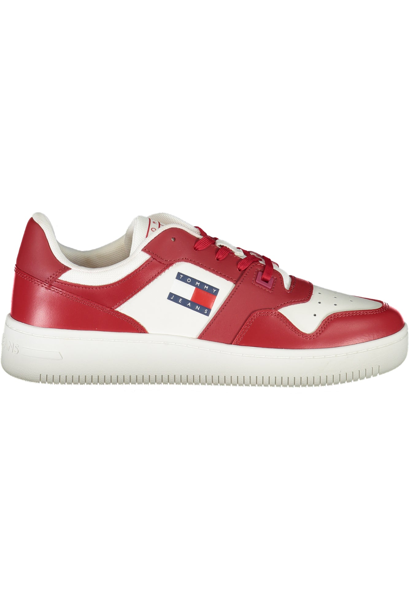 TOMMY HILFIGER MEN'S RED SPORTS SHOES-0