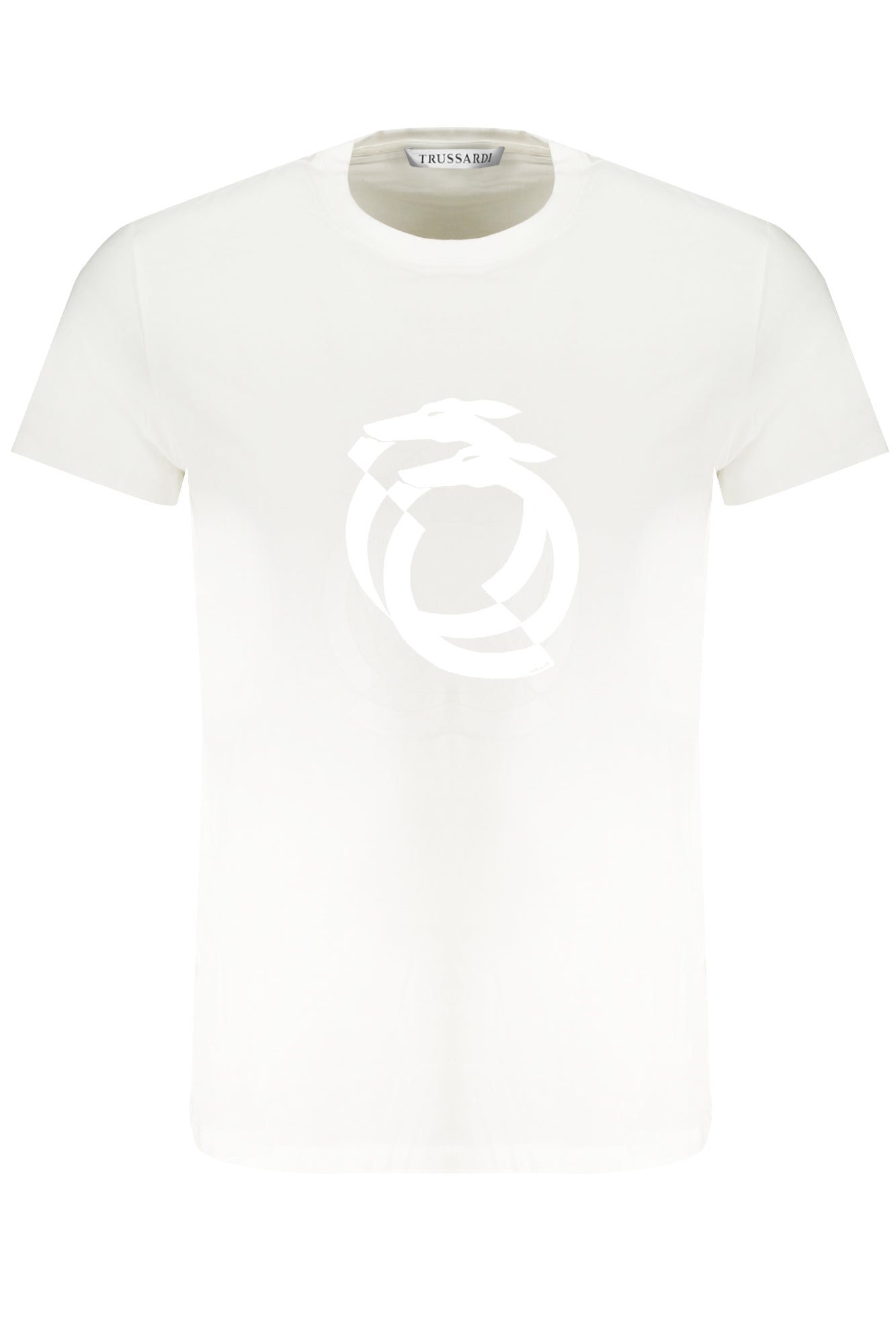 TRUSSARDI SHORT SLEEVED T-SHIRT MEN'S WHITE-0