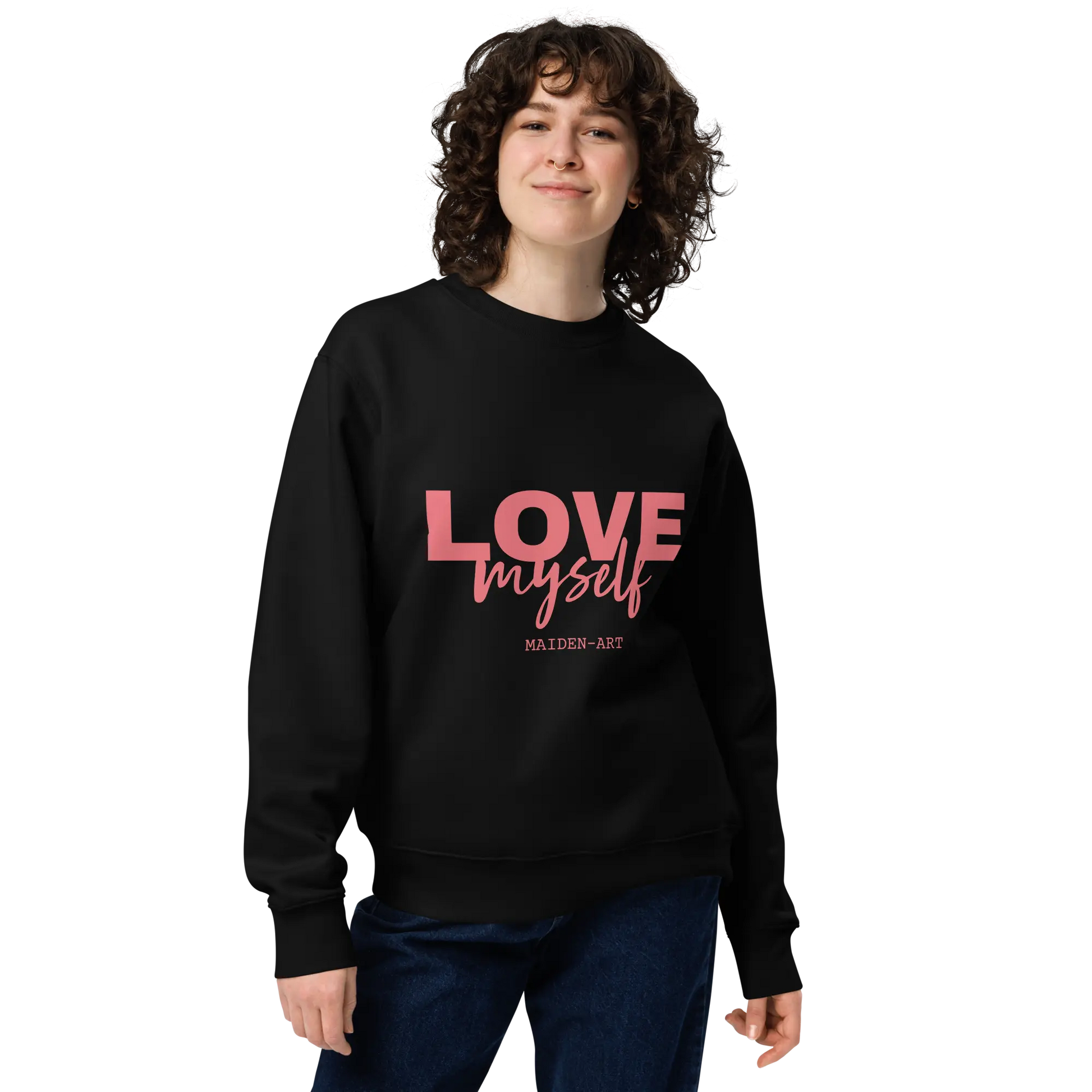 LOVE Myself Unisex eco sweatshirt-2