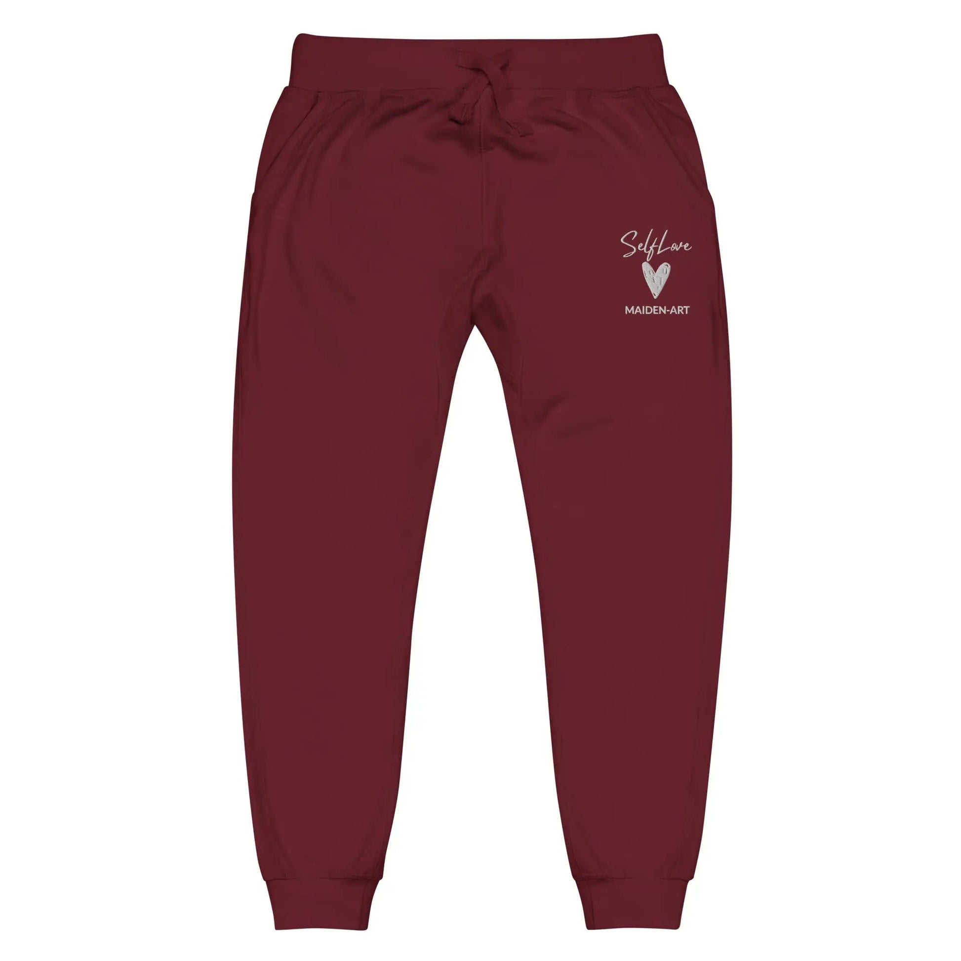 Self Love Unisex fleece sweatpants with Embroidery fashion sweatpants-5