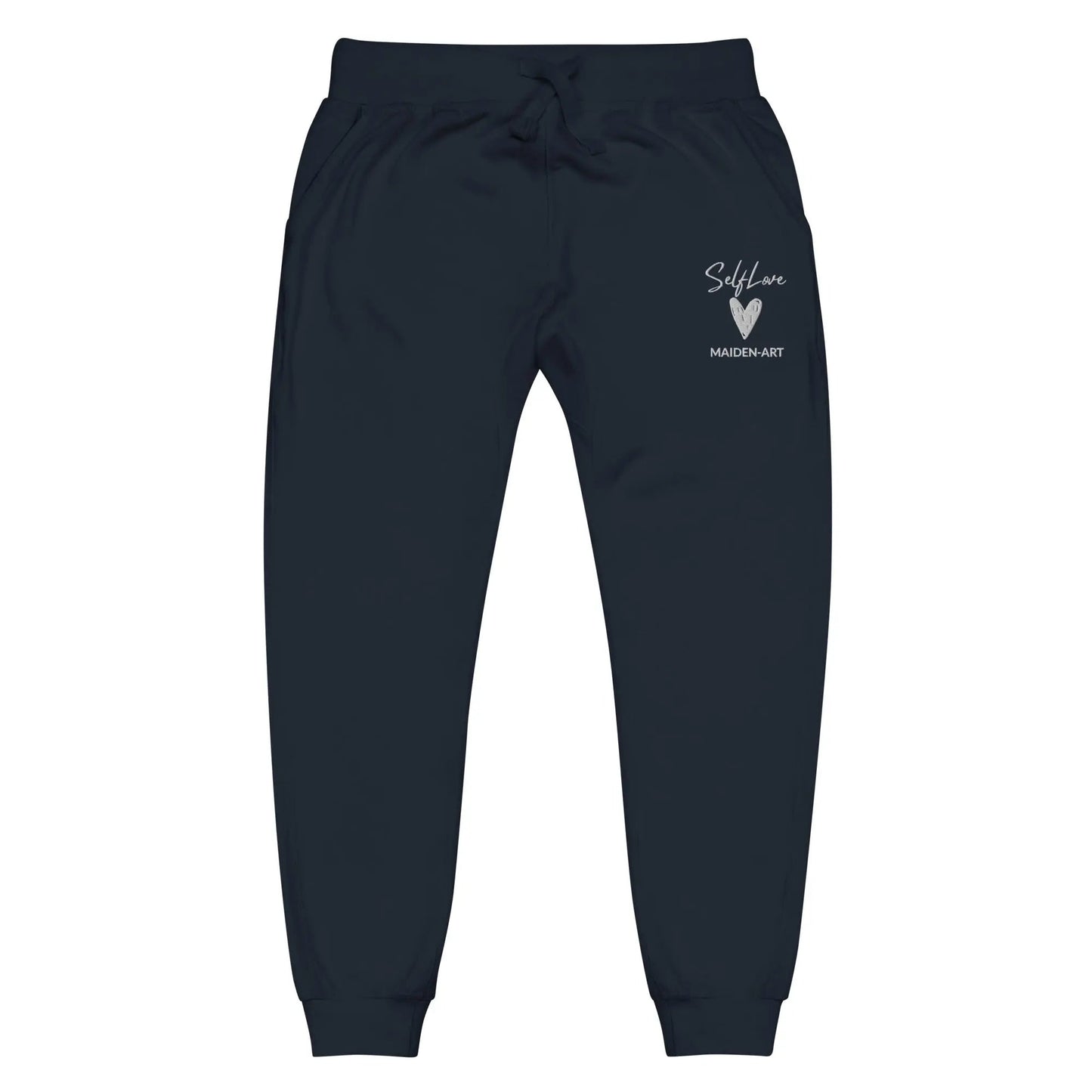 Self Love Unisex fleece sweatpants with Embroidery fashion sweatpants-3
