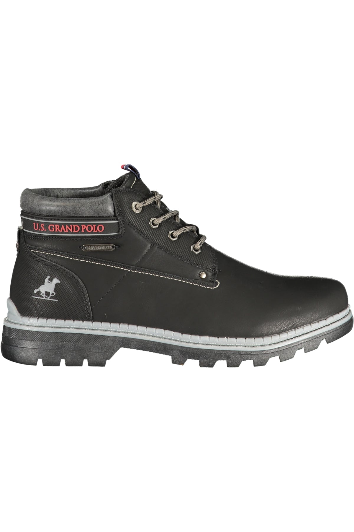 US GRAND FOOTWEAR MEN'S BLACK BOOT-0