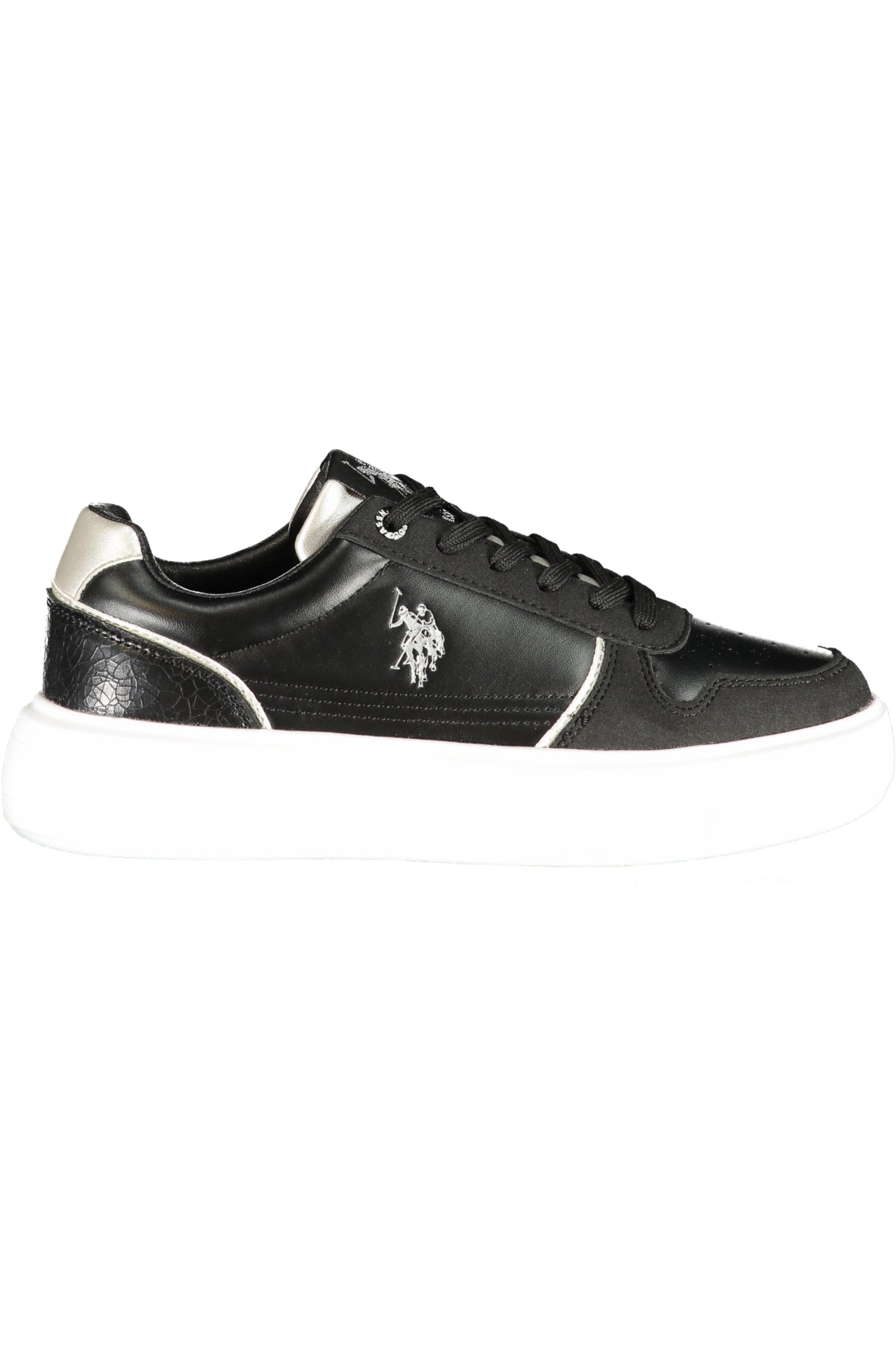 US POLO ASSN. WOMEN'S BLACK SPORTS FOOTWEAR-0