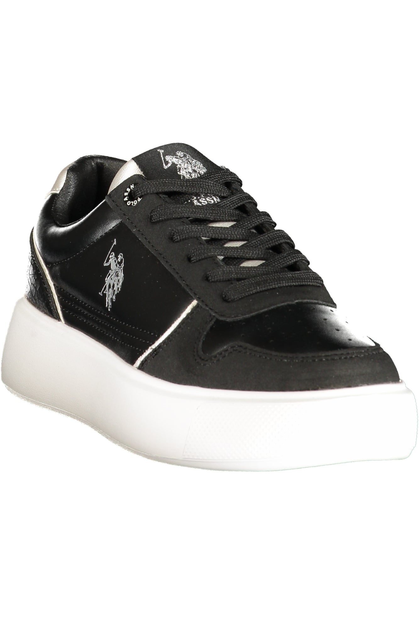 US POLO ASSN. WOMEN'S BLACK SPORTS FOOTWEAR-1