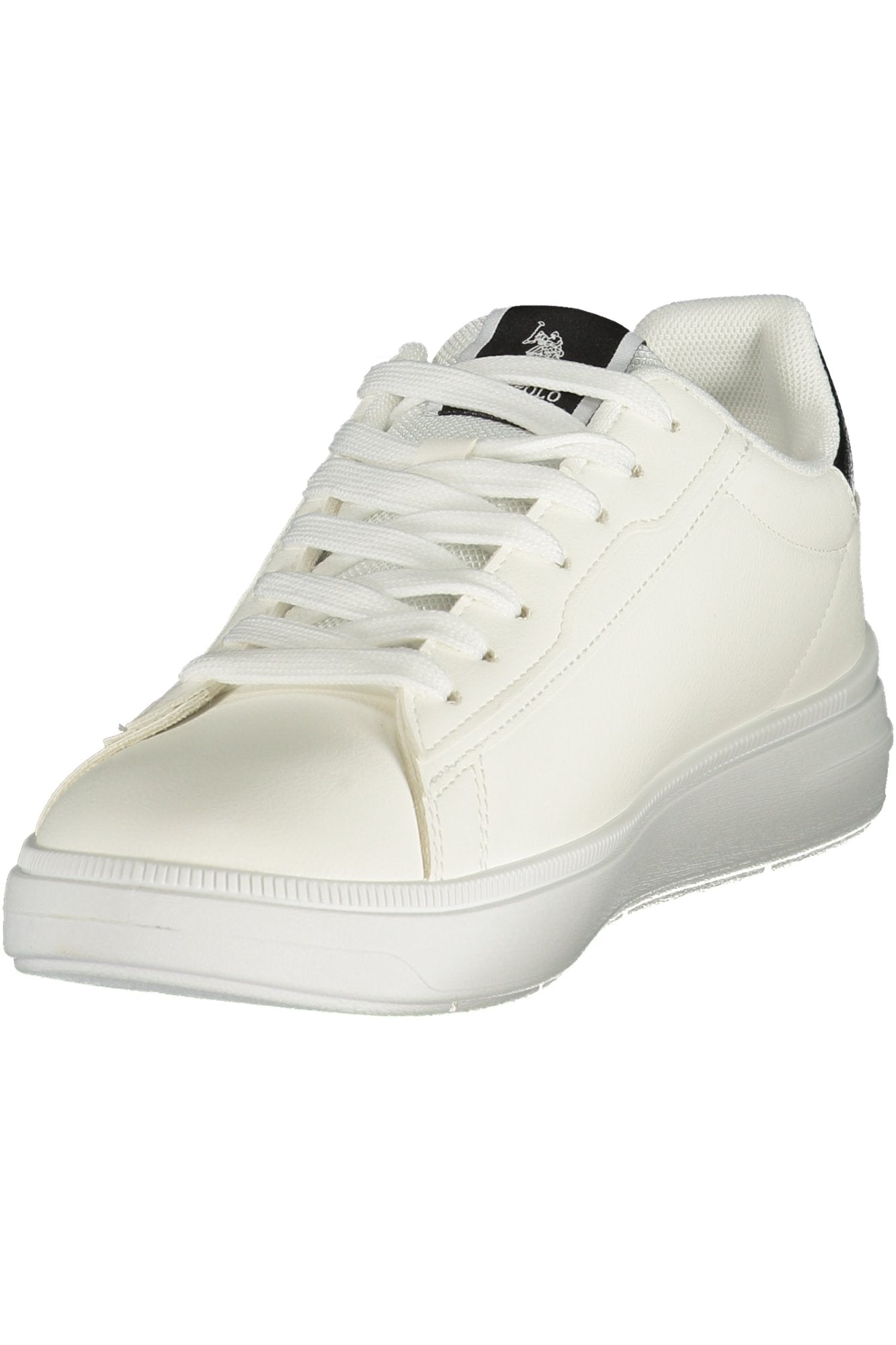 U.S. Polo Assn. sneakers til mænd – hvide med sorte detaljer