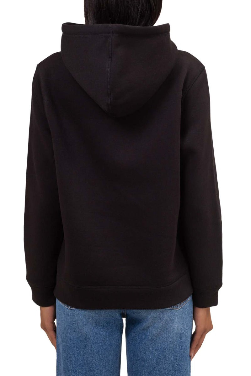 TOMMY HILFIGER - Women's winter hoodie with linear logo  - Size L-2